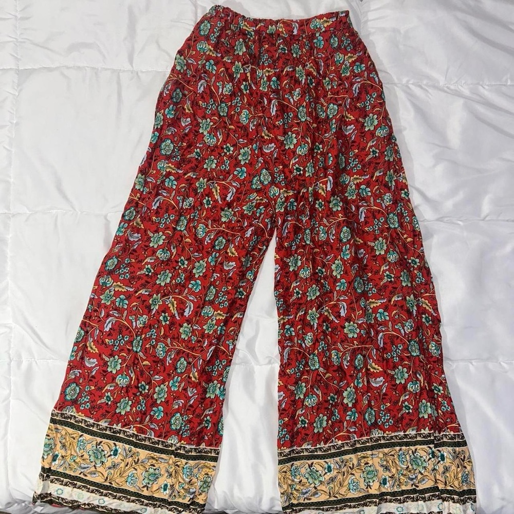 Red Bohemian Pants (Boho)